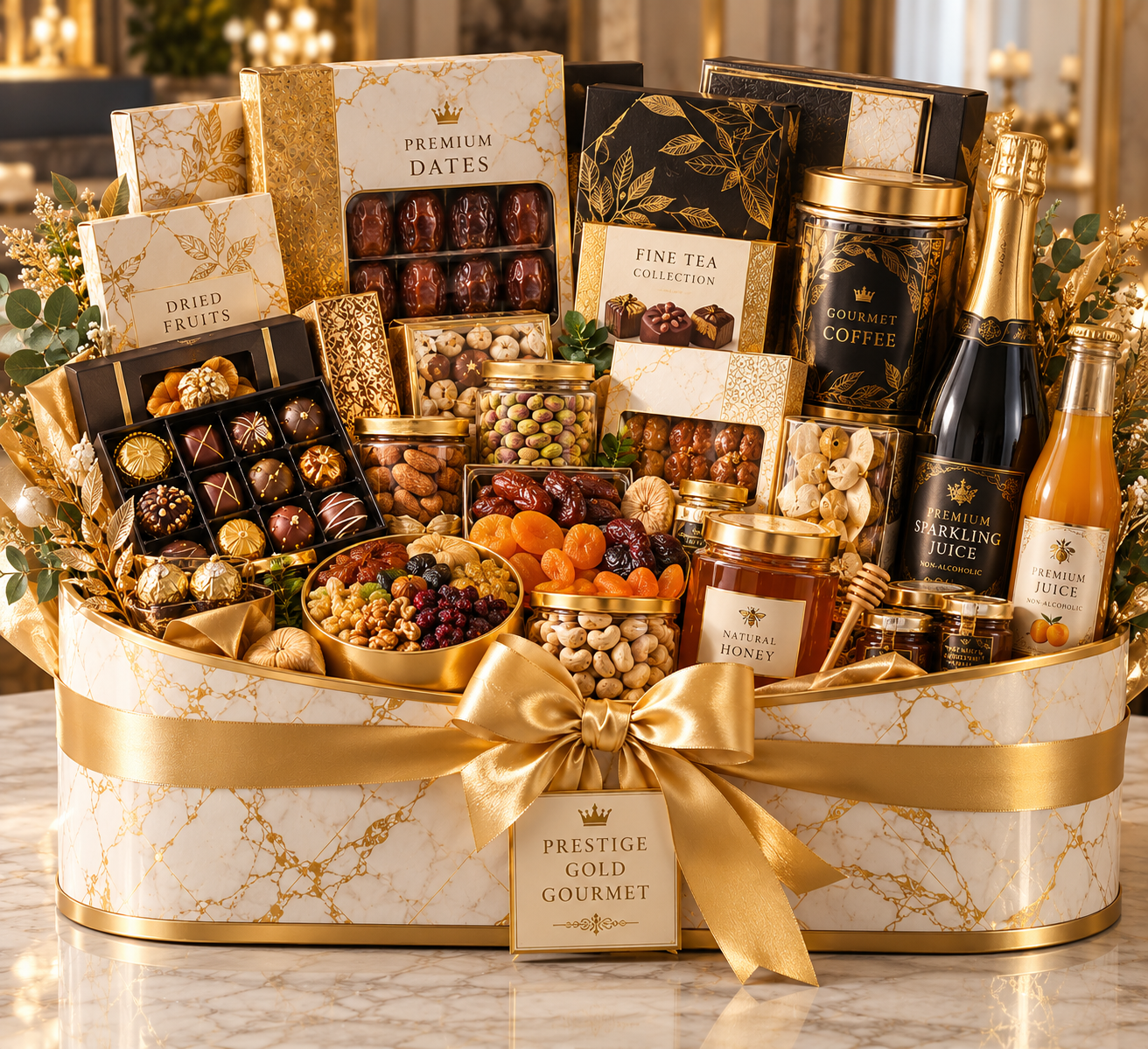 Prestige Gold Gourmet Hamper Premium